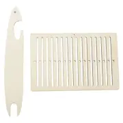 DIY Weaving Tools Mini Wooden Loom Bracelet Crochet Kit Manual