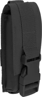 Brandit Molle Multi Pouch Bag, black, Size M for Men