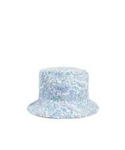 floral-print bucket hat 1,2,3 White