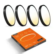 TALOYA Dimmable Led Ceiling Light 4 Pack, 3000/3500/4000/5000/6500K Selectabl...
