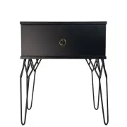 KYRA (COMBO) BEDSIDE TABLE LAMP OCCASIONAL SIDE UNIT NIGHTSTAND 50X61CM