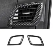 Carbon Fiber Side Air Outlet Vent Cover Trim For Isuzu D~Max Dmax 2021 2022