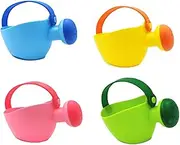 4pc Beach Watering Can Toy, Kids Watering Can, Children Gardening Tool, Fun Min-i Handheld Garden Beach Toy, Indoor Outdoor Gardening Planting Tools for Boys Girls