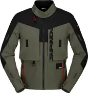 Spidi Frontier, textile jacket , color: Black/Olive , size: S
