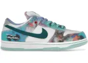 Size 8M/9.5W - Nike SB Dunk Low Futura Laboratories Bleached Aqua HF6061-400