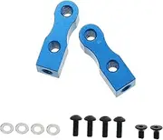 Ｓｉｍｈｏａ 2 Pieces Servo Mount Brackets Replacement Repair Parts for TT01 TT02 1/10 Remote Control Car , Blue