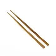 1 pair Natural Wavy Wood Chopsticks Chinese Chop Sticks Reusable Food SticksBDSH