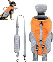 Dog Cooling Vest | Dog Harness Jacket Cooler | Breathable Puppy Clothes with Detachable Shoulder for Large Medium Small Animals