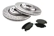 Brake Discs + Pads for ALFA ROMEO 147 937 hatchback 2000-2010 0348GT Rear 276x10