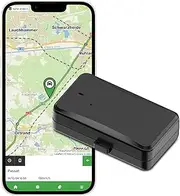 REX Link GPS Tracker Car 4G - Battery GPS Tracker, 4G LTE, Magnetic Attachment - Real-time Location, Driving Log Car, Anti-Theft Protection for Vehicles, Work Machines & Packages