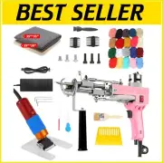 Ergonomic Tufting Gun Set with Carpet Trimmer - Perfect for Creative Rug Making