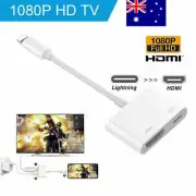 Lightning to HDMI Digital TV AV Adapter 1080P HDMI Cable For Apple iPad iPhone