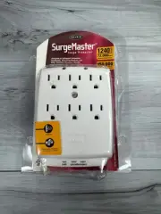 Belkin SurgeMaster Wall-Mount Surge Protector Phone/Fax/Modem Splitter F9H620-CW