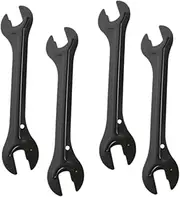 BESPORTBLE Bicycle Wrench Tool Multi-Function Metal Bike Axle Wrench for Bike Wheel and Axle Repairs Black