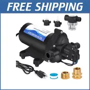 Versatile 4.0GPM Water Pressure Pump, Ideal for RV, Boat & Irrigation Needs