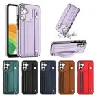 Shockproof Leather Wrist strap Card Case For Samsung A04E A23 A52S A73 A14 A34