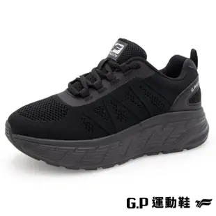 【G.P】女款厚底鬆糕鞋P8473W-黑色(SIZE:36-40 共二色)