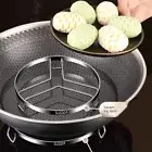 Stackable Kitchen Steamer Rack Round Pot Rack New Kitchen Tool