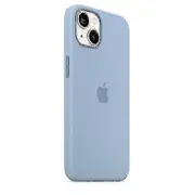 Silicone Case With Magsafe For Iphone 13 Phone Case Blue Fog