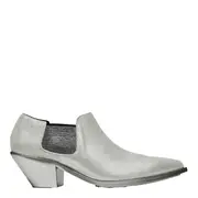 [Junya Watanabe] Goat Leather Metallic Embossed Heels