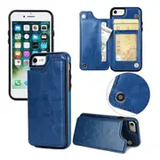 Slim Fit Leather Wallet Case for iPhone 6/6S/6plus/6s plus-Blue