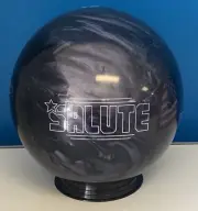 NEW - 15# Ebonite SALUTE - 1st Quality - 15 lb 4 oz, 3" - 4" PIN, 3-1/4 oz TOP