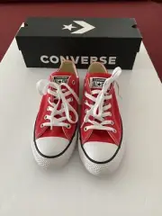 New in Box - Unisex Converse All Star Ox - Low Tops - Red -