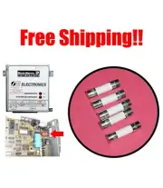 Fuses for Dixie Narco S2D Control Board - 6.3 Amp - sale is for 10 fuses