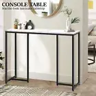 Console Table with Metal Frame Hallway Entry Display Side Tables 95x30x78.5cm AU