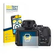 Nikon Coolpix P900 , 2 x BROTECT® HD-Clear Screen Protector hard-coated