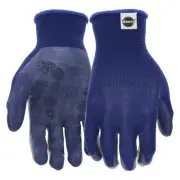 Miracle-Gro® Ladies' Blue Medium/Large Embossed Latex Knit Garden Gloves