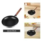 Frying Pan with Long Handle Steak Pan for Electric Gas Cooker Rvs Restaurant