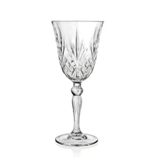 【RCR】無鉛水晶玻璃紅白酒杯 高腳杯(MELODIA 270ml 白酒杯 調酒杯 KAYEN)