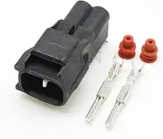 2-pin 7282-7028-30 reversing Light Cable Connector Suitable for 7283-7028-30 Starter Outdoor Temperature Sensor Transmission Connector(Green1)