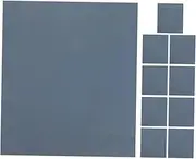 Totority 10sheets Replacement Bird Cage Liner Mats Bird Gravel Paper for Maintenance Keeps Cages Neat and Healthy