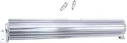 MCFPGFVKNA Transmission Cooler 2 Holes Tank Oil Cooler Aluminum Better Cooling 18" Finned Heat Sink for Internal for Partitions Oil Cooler