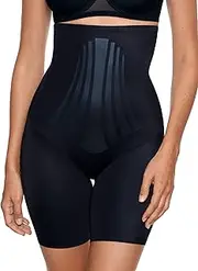 [Miraclesuit] Extra Firm Lycra Fit Sense High-Waist Thigh Slimmer Black S (Women's 4-6)
