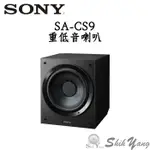 SONY SA-CS9 重低音喇叭 主動式重低音 公司貨保固一年