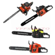 52cc Petrol 2 Stroke Commercial 20'' Bar Chain Saw Garden Hedge Trimmer Whippers