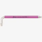 Wera 022667 Multicolor Metric Hex Stainless L-key, 8.0 mm (Pink)