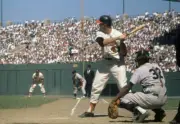 Baltimore Orioles Jim Gentile At Bat 1960 Old Baseball Photo