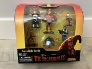 The Incredibles - NEW SEALED Incredible Battle Figure Set