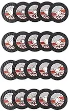 20PCS 75mm Mini Cutting Disc Circular Resin Grinding Wheel for 10mm Bore Angle Grinder Wood Tile Cutting Disc Power Tool