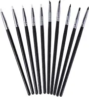 Ipetboom 10Pcs Nail Stylus Lightweight Silicone Dotting Pens for Drawing Painting and Embossing Nail Art Tools for and Personal Use