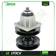 46 Deck Spindle Double Pulley for MTD Troy Bilt 618-0593 618-0595 915-0595