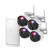Swann SecureAlert 4 Camera 4 Channel 4K Wi-Fi NVR Security System