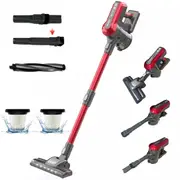 Akitas V10 450W 3in1 Cordless Vacuum Cleaner 60 Min 30V Brushless BLDC Motor Upright Handheld Stick Lightweight Rechargeable Lithium Battery Good for Carpet Pet Hair