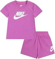 [Nike] Boys' Club Tee E Short Set 86L596 Complete