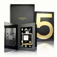 在飛比找Yahoo!奇摩拍賣優惠-Chanel 香奈兒 NO.5 香水精緻立體造型卡片
