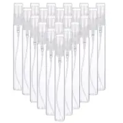 20 Pcs 10ml Glass Mini Perfume Sample Bottle Empty Mini Spray Bottle, Clear